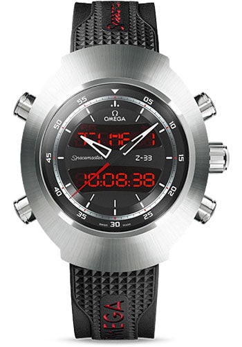 Omega Speedmaster 325.92.43.79.01.001 Spacemaster Z-33 Chronograph 43 x 53mm Titanium Case - Black Dial - Black Rubber Strap Main image