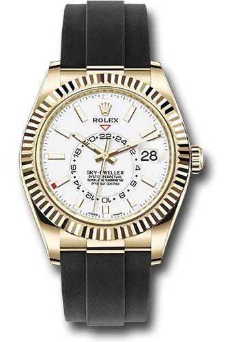 Rolex Sky-Dweller 326238 Yellow Gold White Index Dial - Oysterflex Bracelet - 2020 Release - wi Main image