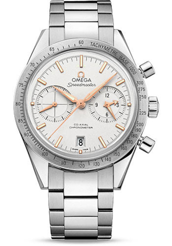 Omega Speedmaster 331.10.42.51.02.002 '57 Omega Co-Axial Chronograph 41.5mm Steel Case - Brushed Bezel - Silver Dial Main image