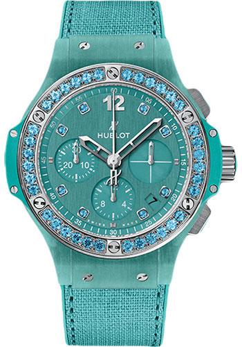 Hublot Big Bang 341.XL.2770.NR.1237 Turquoise Linen Limited Edition of 200