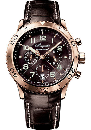 Breguet 3810BR/92/9ZU Type XXI Transatlantique Fly-Back Chronograph in Steel