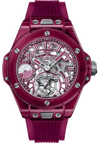 Hublot Big Bang 405.JR.0120.RT Tourbillon Power Reserve 5 days Red Sapphire 45mm - Sapphire Crystal Dial Limited Edition of 30