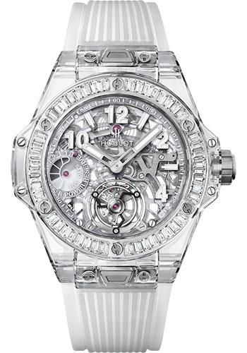 Hublot Big Bang 405.JX.0120.RT.1904 Tourbillon Power Reserve 5 days Sapphire Baguettes Main image
