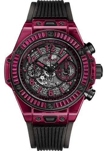 Hublot Big Bang 411.JR.4901.RT.1902 Unico Red Sapphire Baguettes