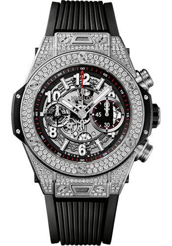 Hublot Big Bang 411.NX.1170.RX.1704 Unico Titanium Pave