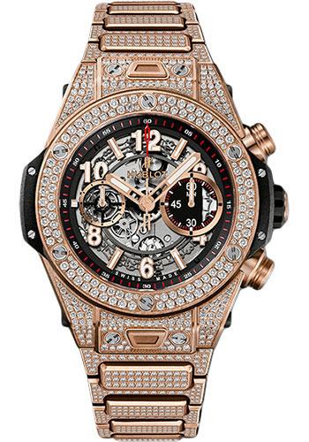 Hublot Big Bang 411.OX.1180.OX.3704 Unico King Gold Pave Bracelet Main image