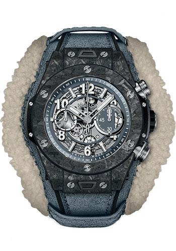 Hublot Big Bang 411.QK.7170.VR.ALP18 Unico Frosted Carbon Limited Edition of 100