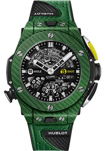 Hublot Big Bang 416.YG.5220.VR Unico Golf Green Carbon 45mm - Black Skeleton Dial Limited Edition of 100 Main image
