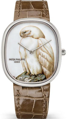 Patek Philippe Golden Ellipse 5738/50G-048 White Gold / White Owl Dial — 2026