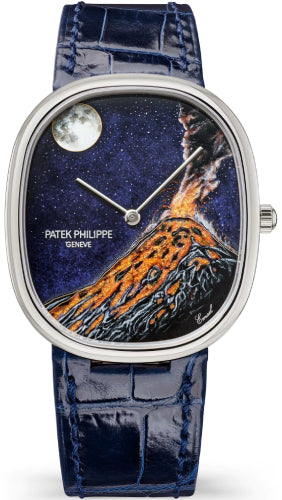 Patek Philippe Golden Ellipse 5738/50G-044 White Gold / Fuego Vulcano — 2026 Main image