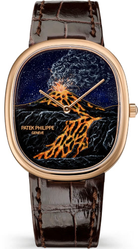 Patek Philippe Golden Ellipse 5738/50R-010 Rose Gold / Etna — 2026