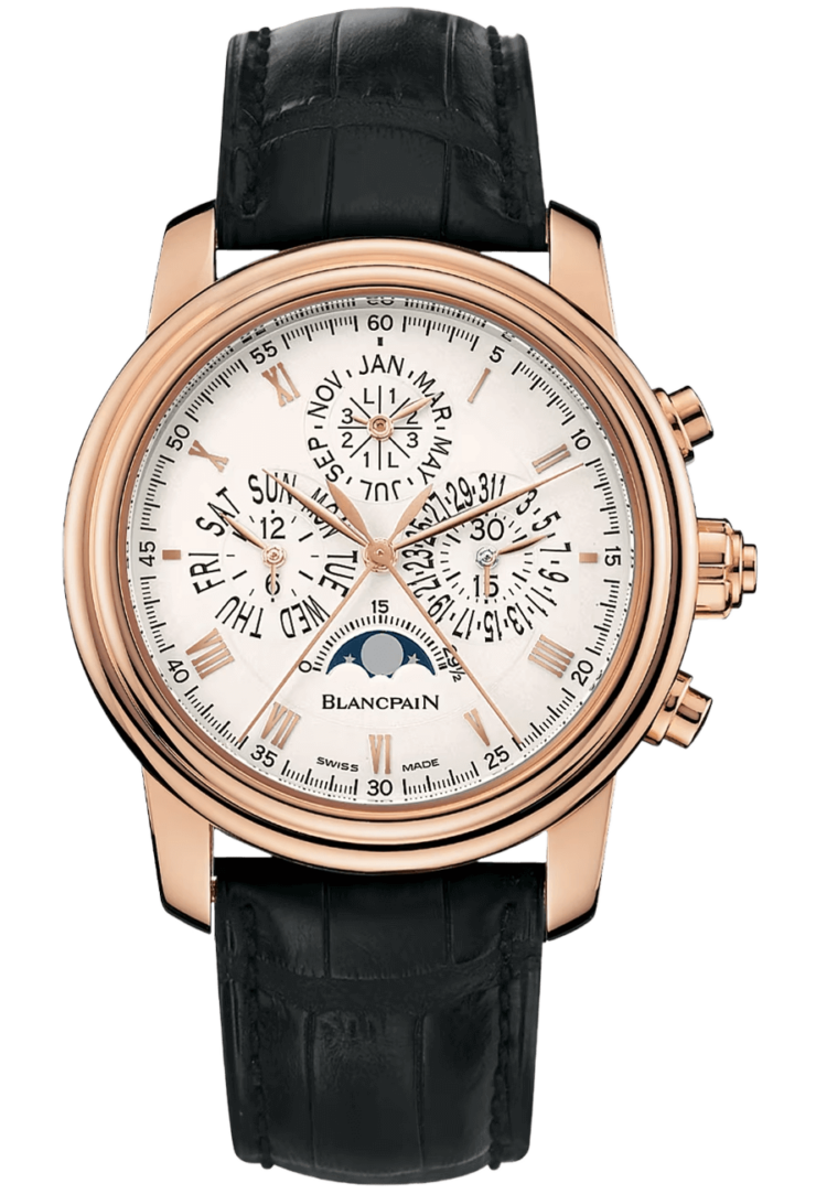 Blancpain 4286P 3642 55B Villeret Quantieme Perpetuel Chronographe Flyback a Rattrapante Men's Main image