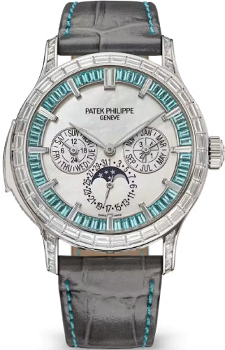 Patek Philippe Grand Complications 5374/400P-001 Grand Complication Minute Repeater Perpetual Calendar Haute Joaillerie Platinum / Paraíba Tourmalin — 2026