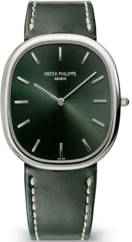 Patek Philippe Golden Ellipse 5738G-001 5738 White Gold / Olive Dial — 2026