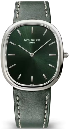 Patek Philippe Golden Ellipse 3738/100G-014 5738 White Gold / Olive Dial — 2026