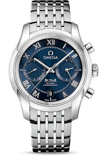 Omega De Ville 431.10.42.51.03.001 Co-Axial Chronograph 42mm Steel Case - Blue Dial Main image