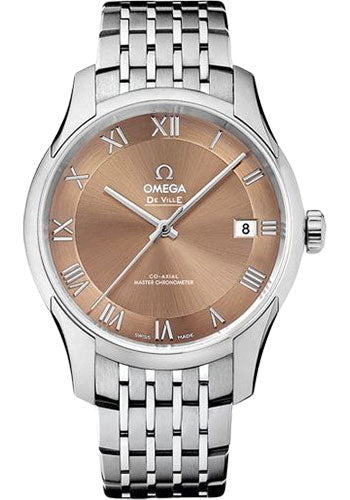 Omega De Ville 433.10.41.21.10.001 Hour Vision Co-Axial Master Chronometer 41mm Steel Case - Two-Zone Bronze Dial Main image