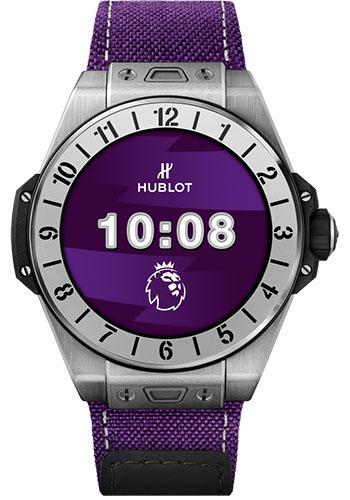 Hublot Big Bang 440.NX.1100.NR.PLW21 e Premier League 42mm - Digital Hublot Dial - Purple Fabric Strap Limited Edition of 200 Main image