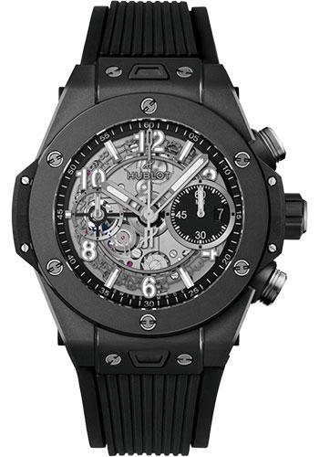 Hublot Big Bang 441.CI.1171.RX Unico Black Magic 42mm - Black Skeleton Dial - Black Structured Rubber Strap