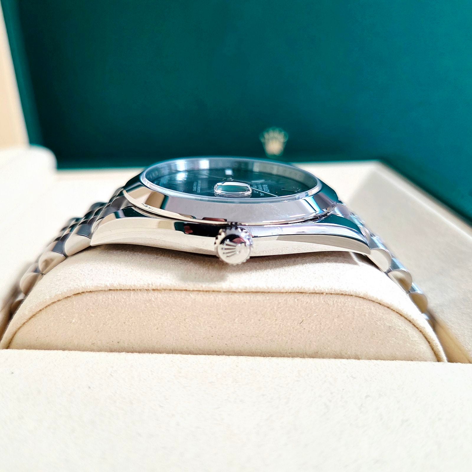 Rolex Datejust 126300 Wimbledon Jubilee Stainless Steel