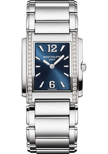 Patek Philippe Twenty-4 4910/1200A-001 Twenty~4 Medium Stainless Steel Case - Blue Arabic Dial