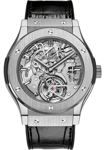 Hublot Classic Fusion 504.NX.0170.LR Tourbillon Cathedral Minute Repeater Titanium Limited Edition of 50