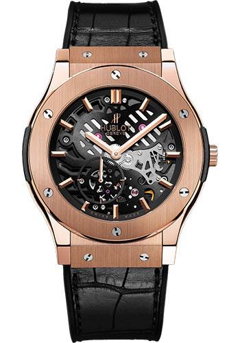 Hublot Classic Fusion 515.OX.0180.LR Extra-Thin Skeleton King Gold