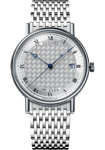 Breguet 5177BB/12/BV0 Classique 5177 - White Gold Case - Silver Dial - Bracelet