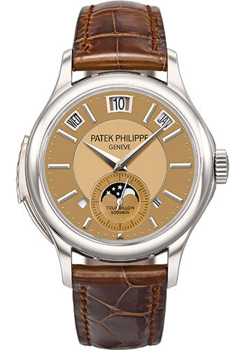 Patek Philippe 5207P-001 Tourbillon Minute Repeater Perpetual Calendar Platinum Case - Bronze Dial Main image