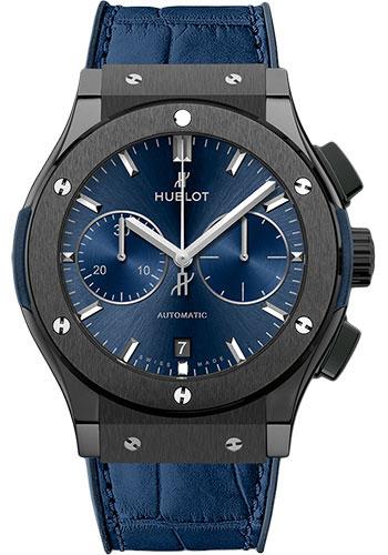 Hublot Classic Fusion 521.CM.7170.LR Ceramic Blue Chronograph