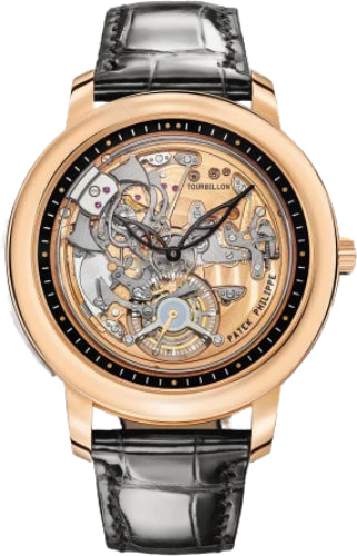Patek Philippe Grand Complications 5303R-001 Minute Repeater 42mm Tourbillion Rose Gold Skeleton Dial