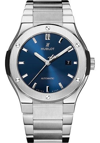 Hublot Classic Fusion 548.NX.7170.NX Blue Titanium Bracelet Main image
