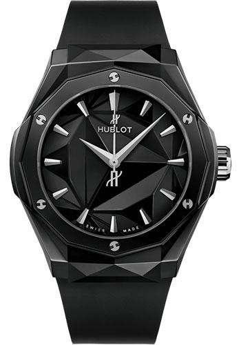 Hublot Classic Fusion 550.CS.1800.RX.ORL21 Orlinski Black Magic 40mm - Black Ceramic Dial - Black Smooth Rubber Strap Main image