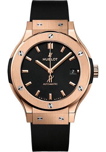 Hublot Classic Fusion 565.OX.1181.RX King Gold 38mm - Black Dial - Black Lined Rubber Strap Main image