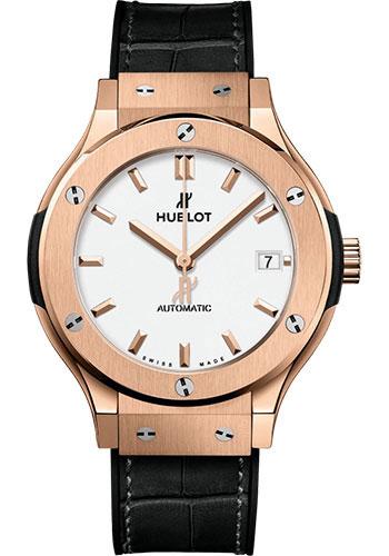Hublot Classic Fusion 565.OX.2611.LR King Gold Opalin 38mm - Opaline Ed Dial - Black Rubber and Leather Strap Main image
