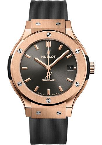 Hublot Classic Fusion 565.OX.7081.RX Racing Grey King Gold 38mm - Gray Dial - Gray Lined Rubber Strap Main image