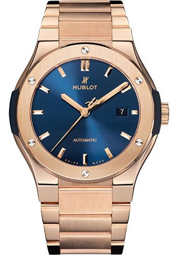 Hublot Classic Fusion 568.OX.7180.OX Blue King Gold Bracelet Main image