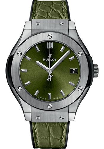 Hublot Classic Fusion 581.NX.8970.LR Green Titanium