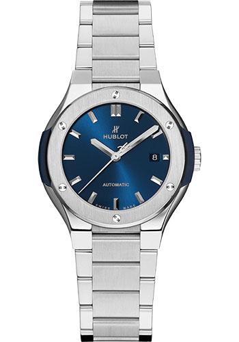 Hublot Classic Fusion 585.NX.7170.NX Blue Titanium Bracelet Main image
