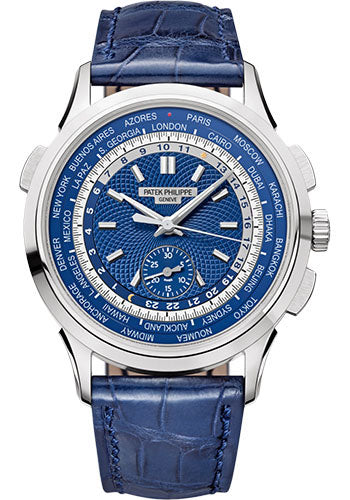 Patek Philippe World Time 5930G-010 Complications Chronograph - White Gold - Dial