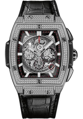 Hublot Spirit of Big Bang 601.NX.0173.LR.1704 Titanium Pave
