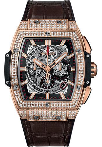 Hublot Spirit of Big Bang 601.OX.0183.LR.1704 King Gold Pave 45mm - Sapphire Dial Main image