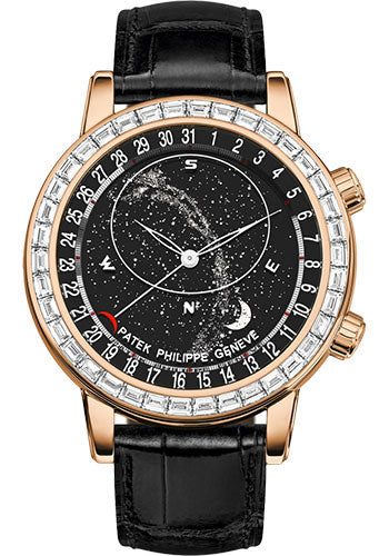 Patek Philippe Grand Complications 6104R-001 Celestial Moon Age - Rose Gold - Sapphire-Crystal Dial