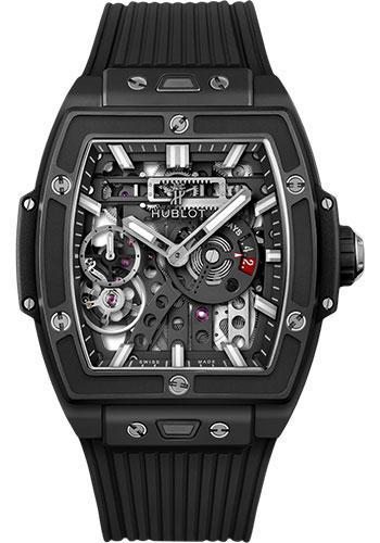 Hublot Spirit of Big Bang 614.CI.1170.RX MECA-10 Black Magic 45mm - Black Skeleton Dial