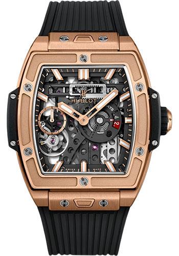 Hublot Spirit of Big Bang 614.OX.1180.RX MECA-10 King Gold 45mm - Black Skeleton Dial Main image