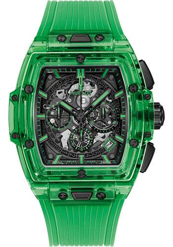 Hublot Spirit of Big Bang 642.JG.0190.RT Green Saxem 42mm - Sapphire Dial - Transparent Green Strap Limited Edition of 100 Main image