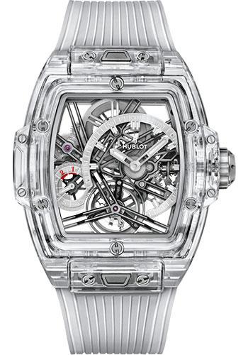 Hublot Spirit of Big Bang 645.JX.5120.RT Tourbillon Sapphire 42mm - Sapphire Dial - Transparent Strap Limited Edition of 50