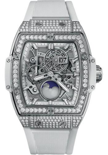 Hublot Big Bang 647.NE.2070.RW.1604 Moonphase Titanium White Pave