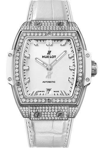Hublot Spirit of Big Bang 665.NE.2010.LR.1604 Titanium White Pave 39mm - White Dial Main image