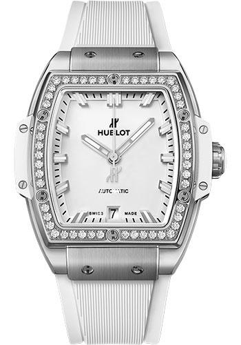 Hublot Spirit of Big Bang 665.NE.2010.RW.1204 Titanium White Diamonds 39mm - White Dial Main image